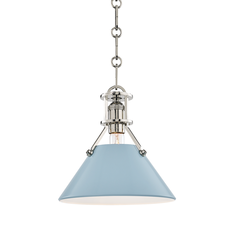 media image for painted no2 1 light small pendant design by mark d sikes 4 263