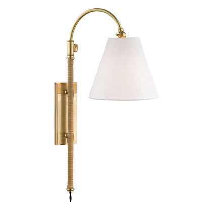 product image of Curves No.1 Adjustable Wall Sconce by Mark D. Sikes for Hudson Valley 1 587
