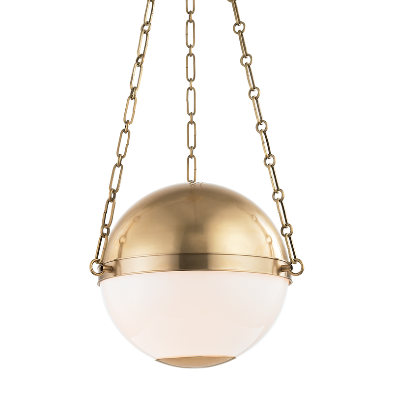 media image for Sphere No.2 Small Pendant by Mark D. Sikes for Hudson Valley  1 260