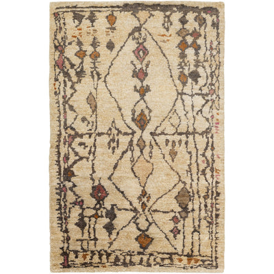 product image of Medina MED-1110 Hand Knotted Rug in Beige & Camel by Surya 596
