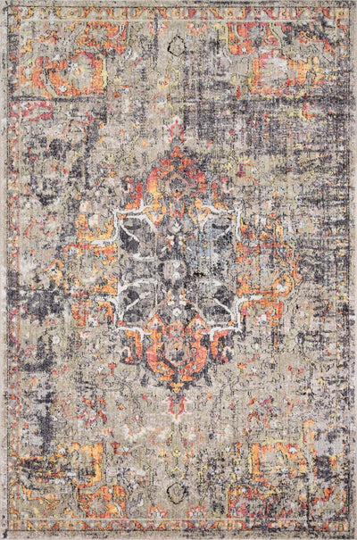 product image for Medusa Rug in Taupe & Sunset by Loloi 1