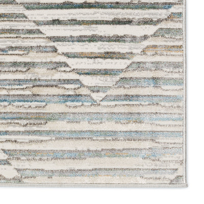 product image for Melo Wilmot Gray & Light Blue Rug 4 3