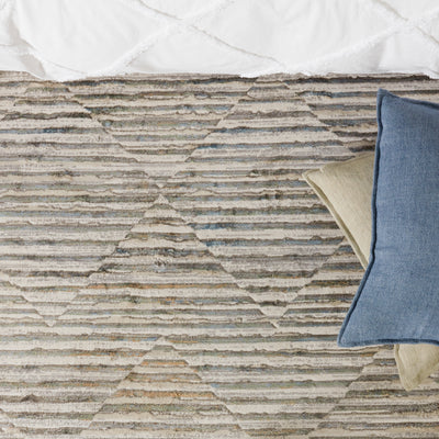 product image for Melo Wilmot Gray & Light Blue Rug 7 0