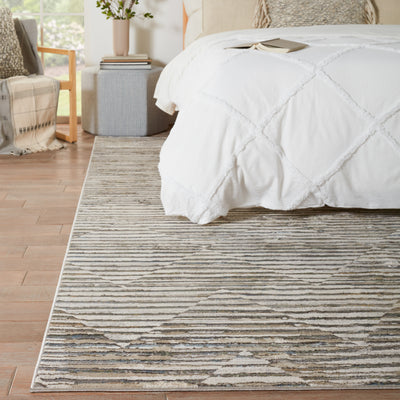 product image for Melo Wilmot Gray & Light Blue Rug 8 96