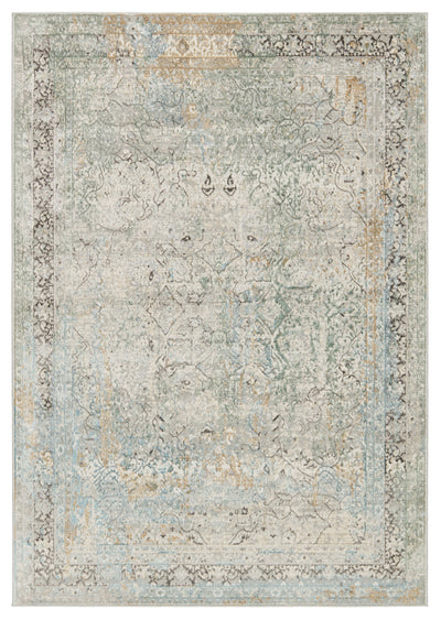 product image for Melo Thayer Green & Light Gray Rug 1 86