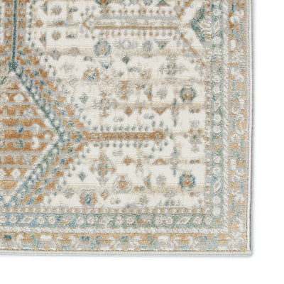 product image for Melo Roane Gold & Light Blue Rug 4 81