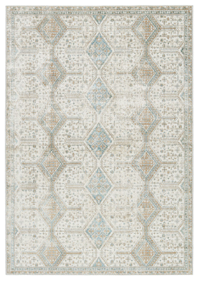 product image of Melo Roane Gold & Light Blue Rug 1 550