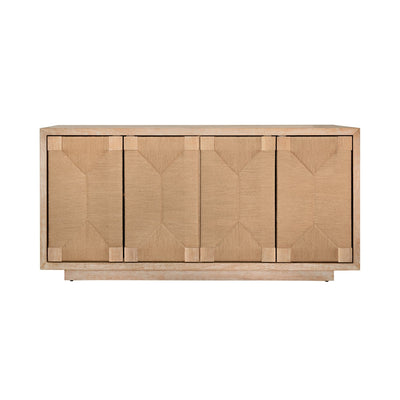 product image for Four Door Cabinet With Rush Front Doors By Bd Studio Ii Melrose Co 1 99