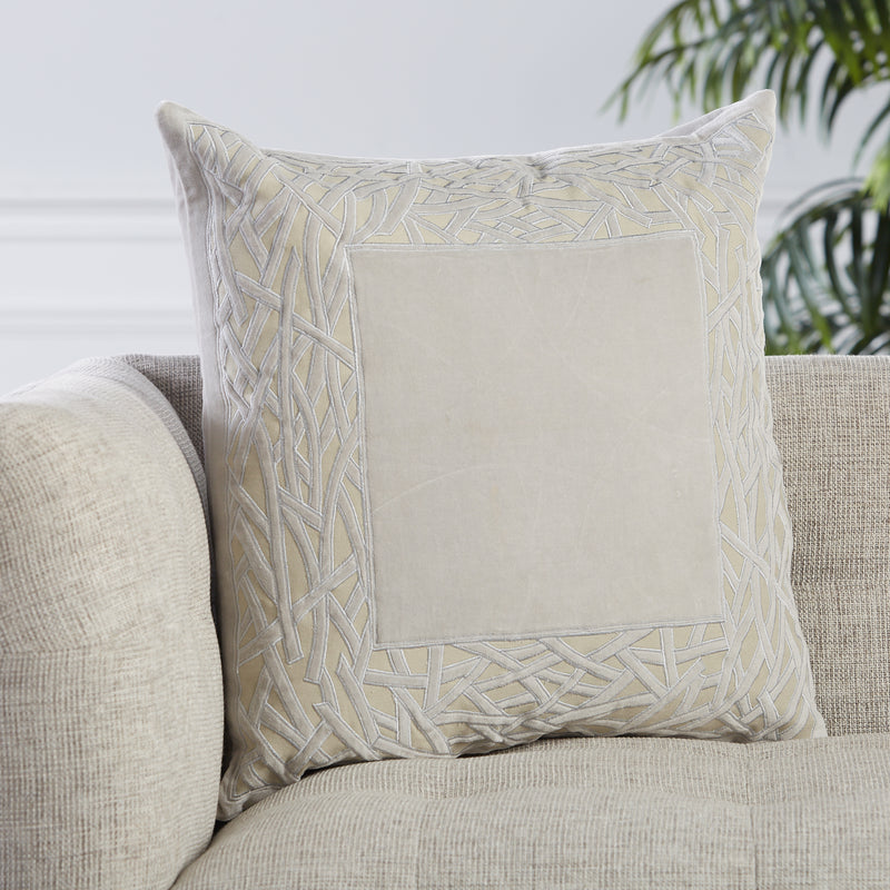 media image for Birch Trellis Pillow in Gray by Jaipur Living 27