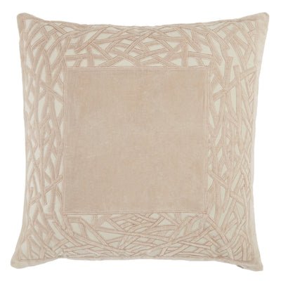 product image of Birch Trellis Pillow in Tan by Jaipur Living 596