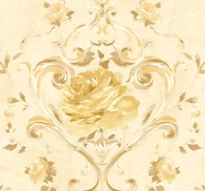 product image of Amy Gold Wallpaper from the Jasper Collection by Mayflower 591