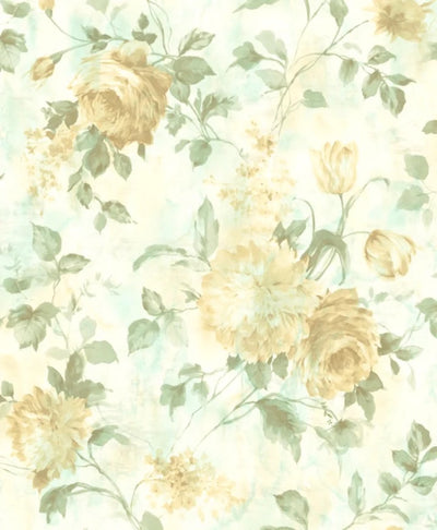 product image of Sasha Yellow Wallpaper from the Jasper Collection by Mayflower 510