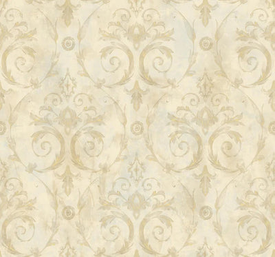 product image of Casimir Gold/Grey Wallpaper from the Jasper Collection by Mayflower 539