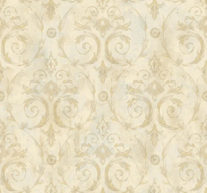 media image for Casimir Gold/Grey Wallpaper from the Jasper Collection by Mayflower 239