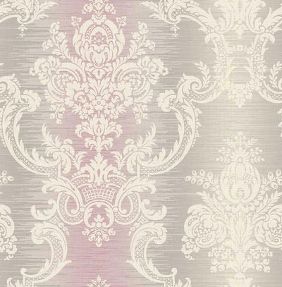 product image of Rochambeau Violet/Silver Wallpaper from the Providence Collection by Mayflower 586