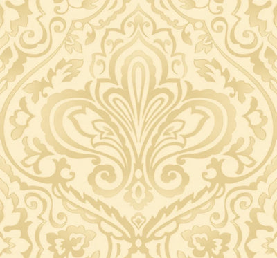 product image of Prospect Cream/Gold Wallpaper from the Providence Collection by Mayflower 593