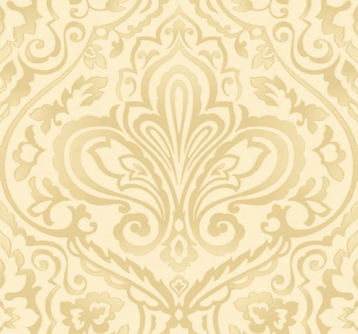media image for Prospect Cream/Gold Wallpaper from the Providence Collection by Mayflower 253