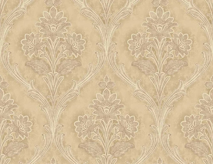 media image for Orchard Burgundy/Gold Wallpaper from the Providence Collection by Mayflower 22