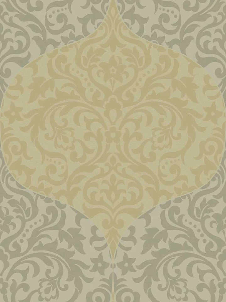 media image for Power Gold/Silver Wallpaper from the Providence Collection by Mayflower 284