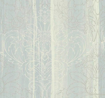 product image of Angel Turquoise/Silver Wallpaper from the Providence Collection by Mayflower 52
