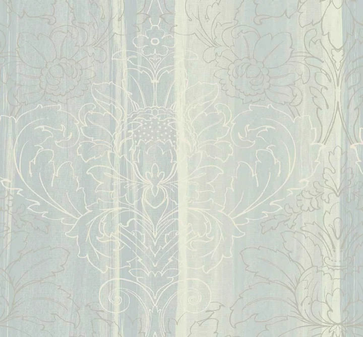media image for sample angel turquoise silver wallpaper from the providence collection by mayflower 1 262