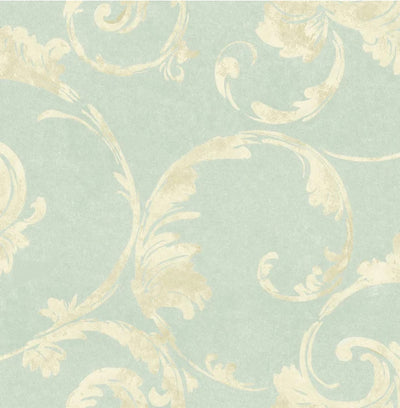 product image of Seapowet Turquiose Wallpaper from the Tiverton Collection by Mayflower 546