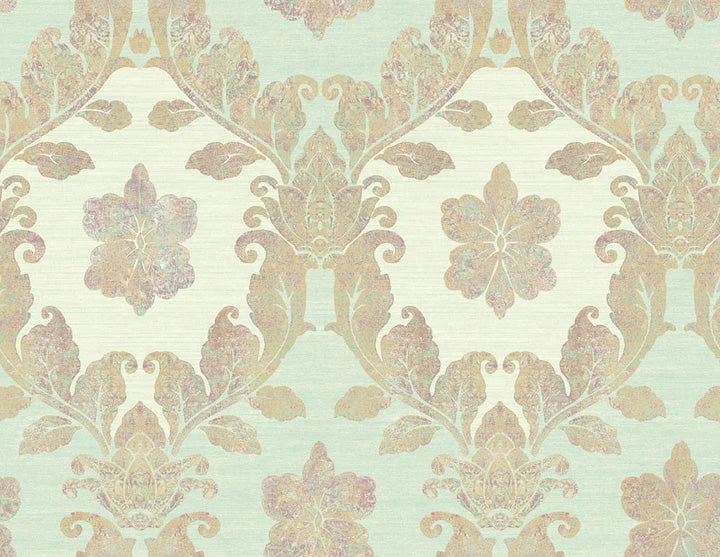 media image for Tiverton Turquiose Wallpaper from the Tiverton Collection by Mayflower 299