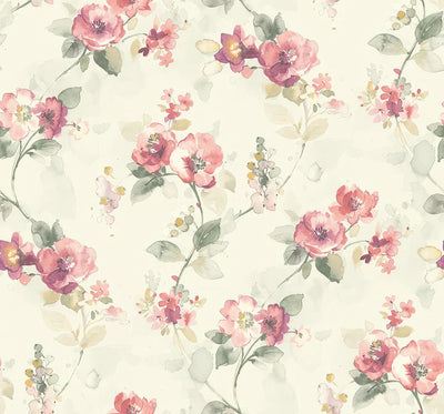 product image of Lolita Pink Wallpaper from the Romance Collection by Mayflower 53