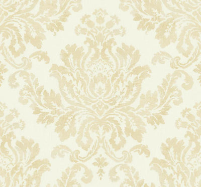 product image of Verona White/Gold Wallpaper from the Romance Collection by Mayflower 55
