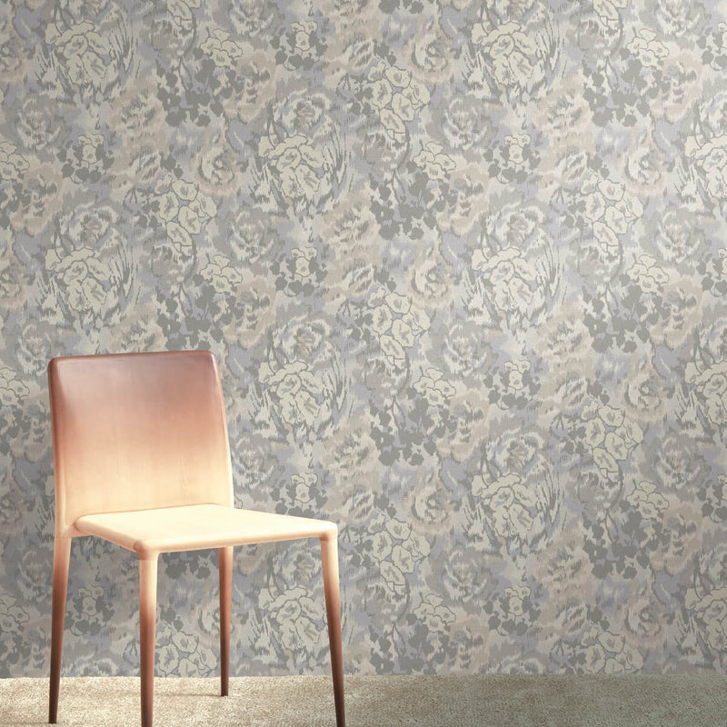 media image for Flower Pot Grey Wallpaper from the Missoni 4 Collection by York Wallcoverings 224
