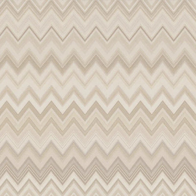 product image of Happy Zig Zag Neutral Wallpaper from the Missoni 4 Collection by York Wallcoverings 595
