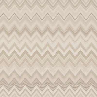 product image of Happy Zig Zag Neutral Wallpaper from the Missoni 4 Collection by York Wallcoverings 595