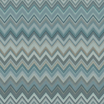 product image for Happy Zig Zag Blue Wallpaper from the Missoni 4 Collection by York Wallcoverings 52