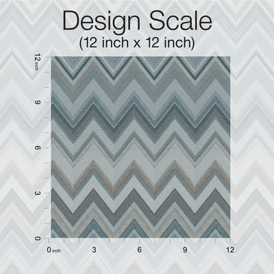 product image for Happy Zig Zag Blue Wallpaper from the Missoni 4 Collection by York Wallcoverings 36