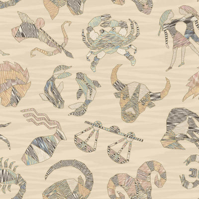 product image of Constellations Cream Wallpaper from the Missoni 4 Collection by York Wallcoverings 544