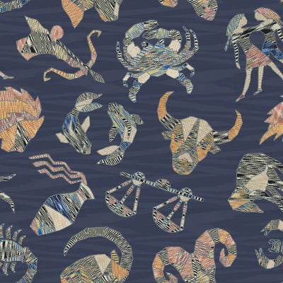 product image of Constellations Blue Wallpaper from the Missoni 4 Collection by York Wallcoverings 540