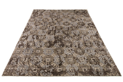 product image for Mirage Hand Knotted Walnut Rug 3 48