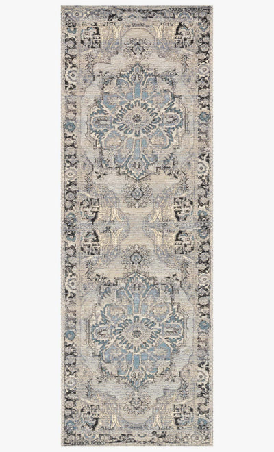 product image for Mika Rug in Grey & Blue by Loloi 79