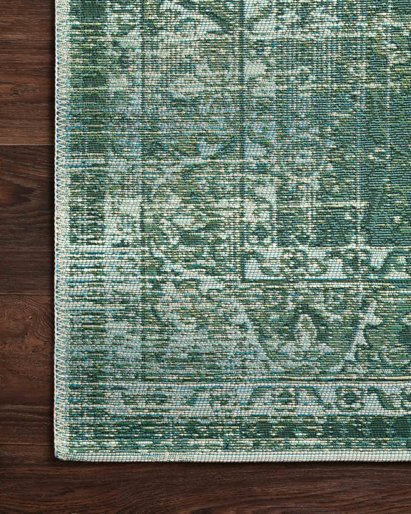 media image for Mika Rug in Green & Mist by Loloi 21