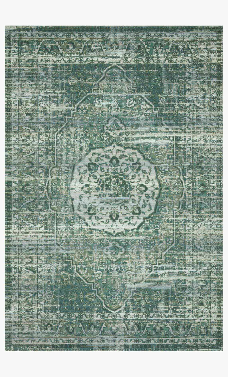 media image for Mika Rug in Green & Mist by Loloi 28