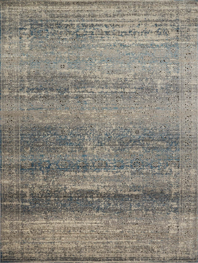 media image for Millennium Rug in Grey & Blue by Loloi 228