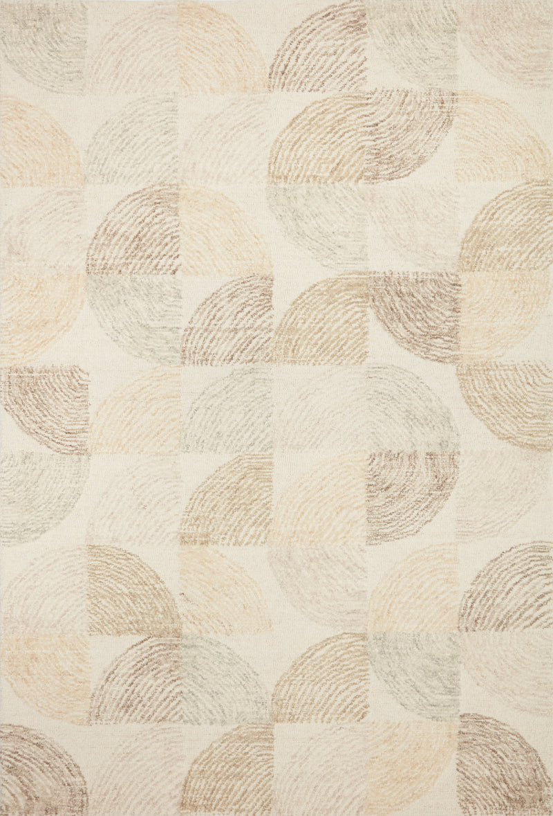 media image for Milo Rug in Pebble / Multi by Loloi 221