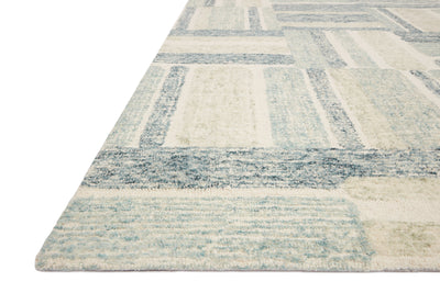 product image for Milo Rug in Aqua / Denim by Loloi 56