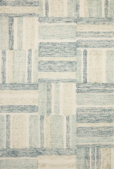product image for Milo Rug in Aqua / Denim by Loloi 65