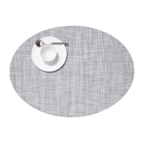 media image for mini basketweave oval placemat by chilewich 100130 002 15 242