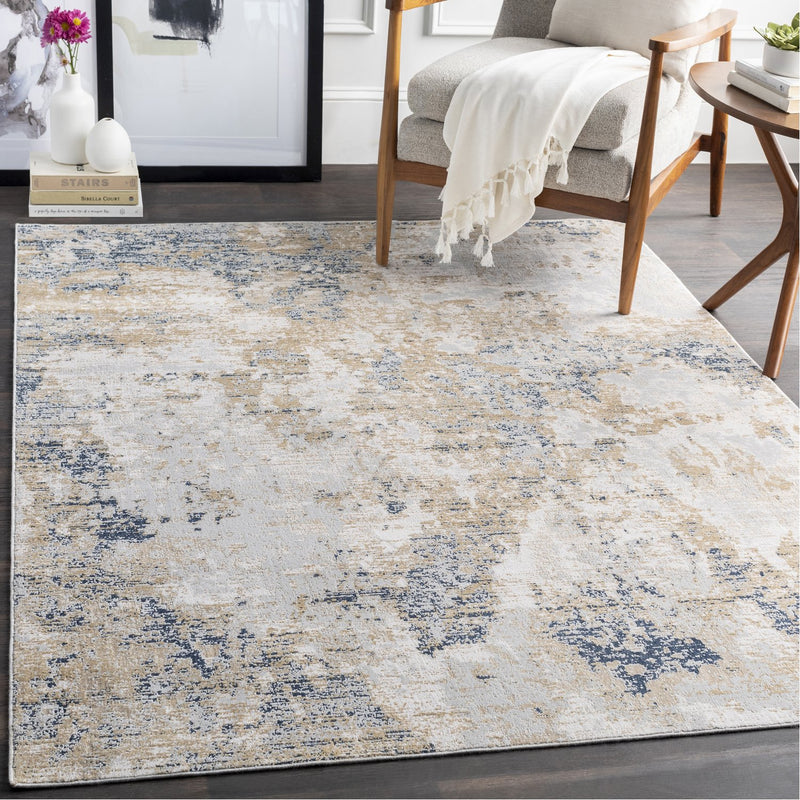 media image for Milano MLN-2302 Rug in Light Gray & Mustard by Surya 27