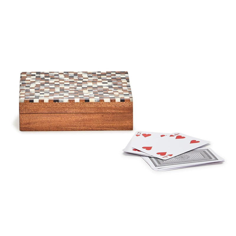 media image for Micro Squares Covered Box with 2 Decks of CardsMicro Squares Covered Box with 2 Decks of Cards 287