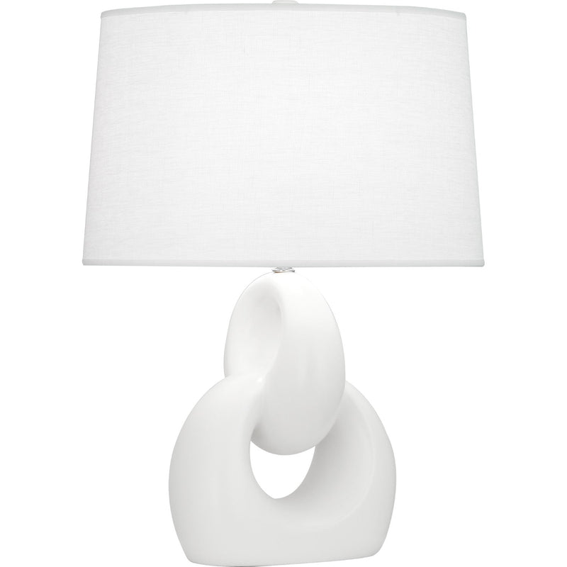 media image for matte lily fusion table lamp by robert abbey ra mly81 1 237