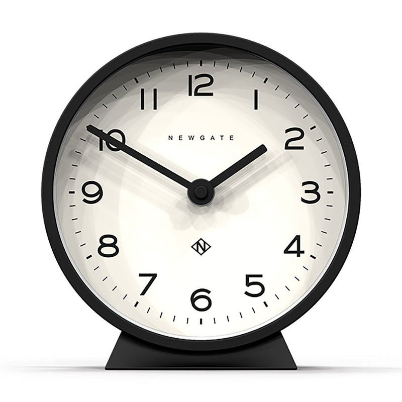 media image for m mantel clock in black design by newgate 1 218