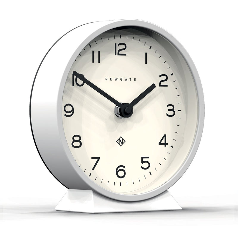 media image for m mantel clock in white design by newgate 3 222